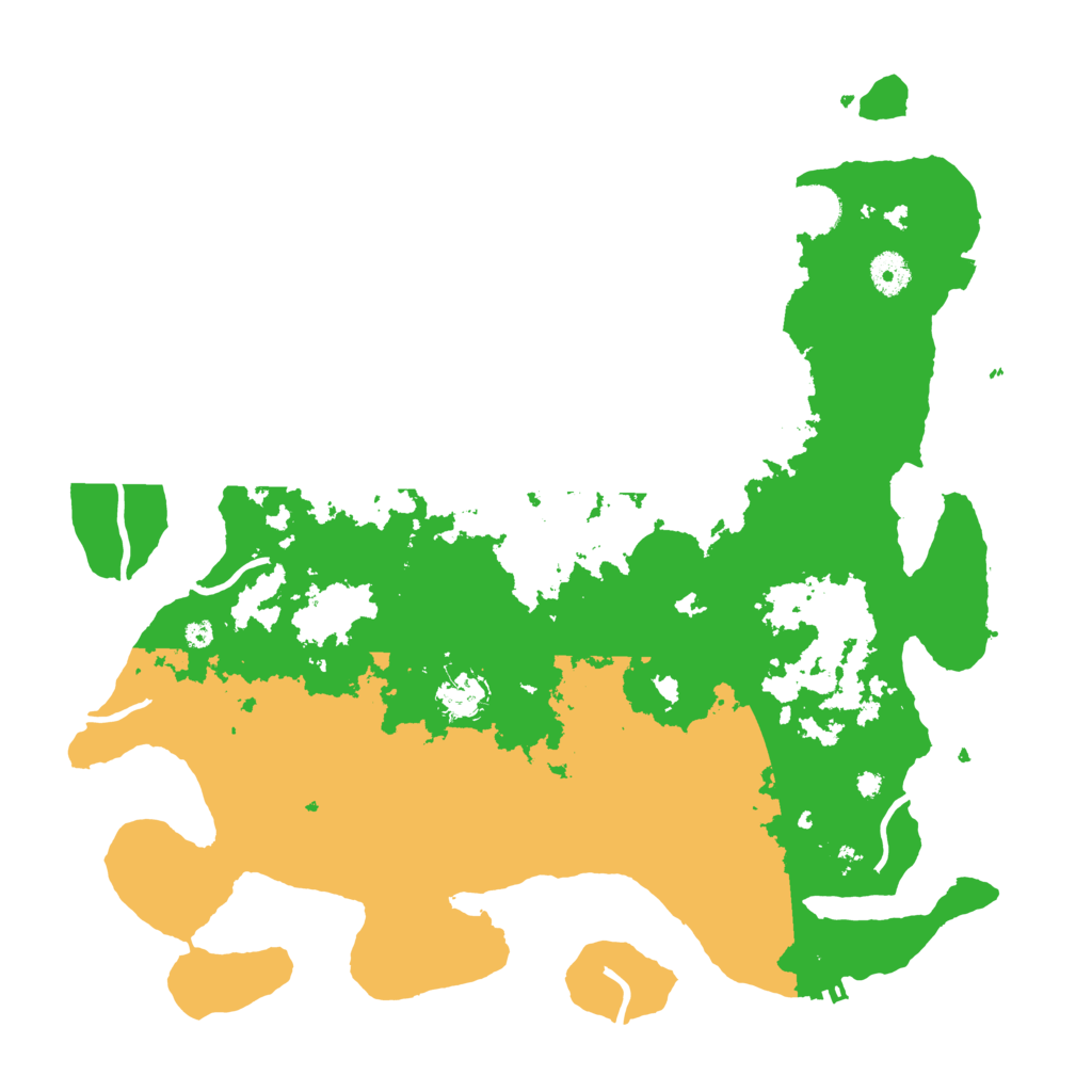 Biome Rust Map: Procedural Map, Size: 4000, Seed: 65354584