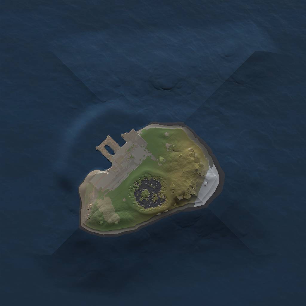 Rust Map: Procedural Map, Size: 1000, Seed: 138, 4 Monuments