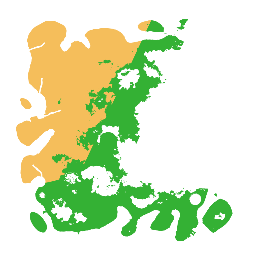 Biome Rust Map: Procedural Map, Size: 4000, Seed: 45768