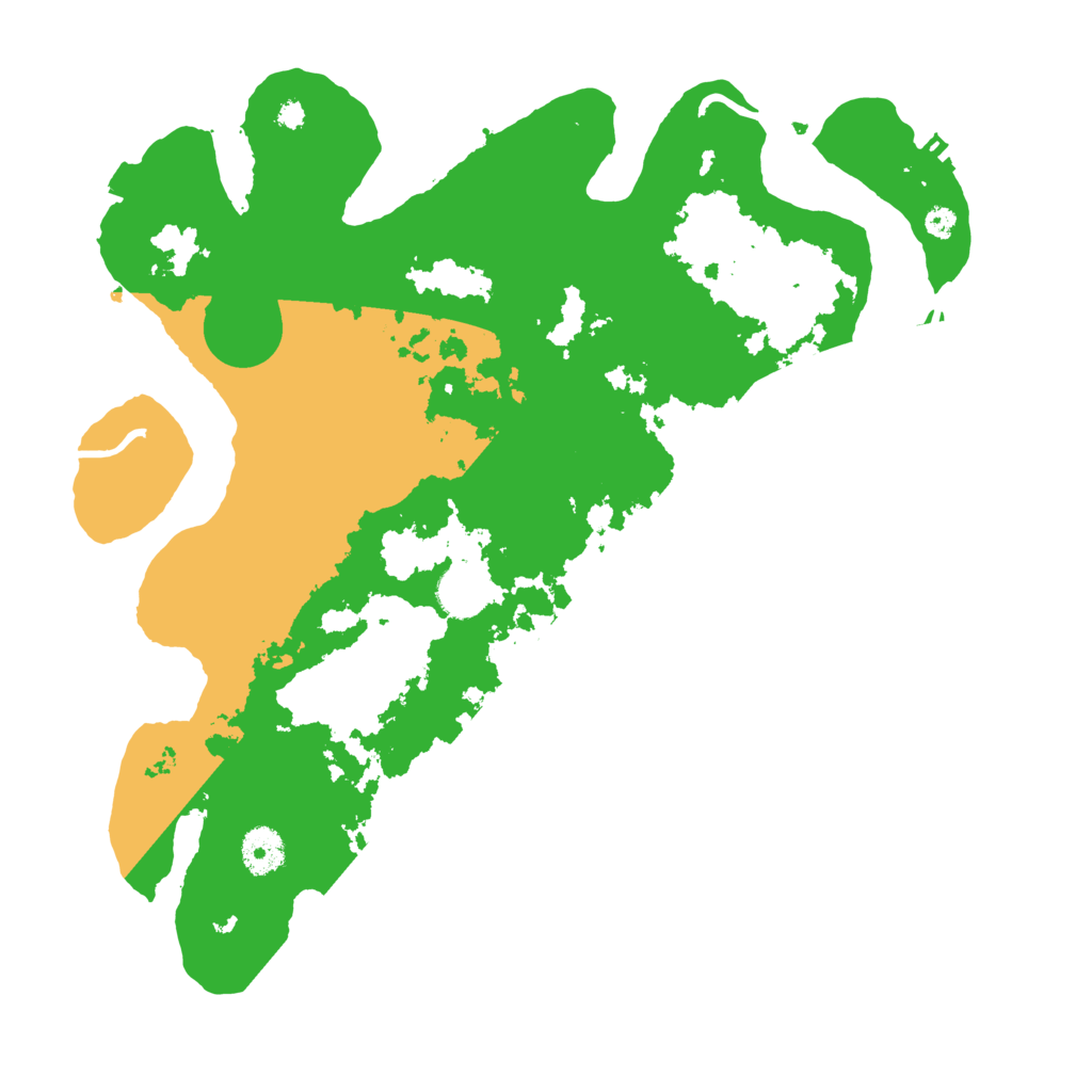 Biome Rust Map: Procedural Map, Size: 3650, Seed: 61928330