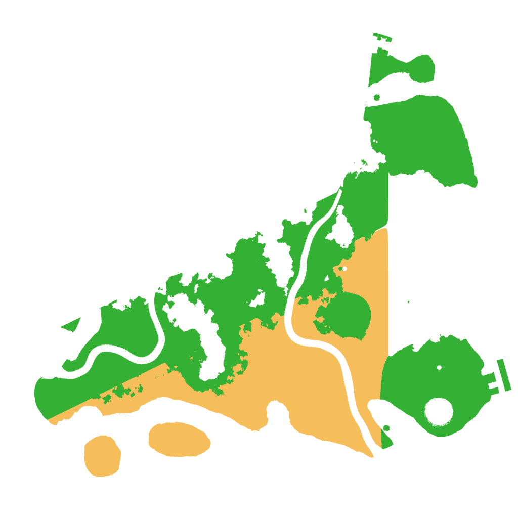 Biome Rust Map: Procedural Map, Size: 3250, Seed: 143166814