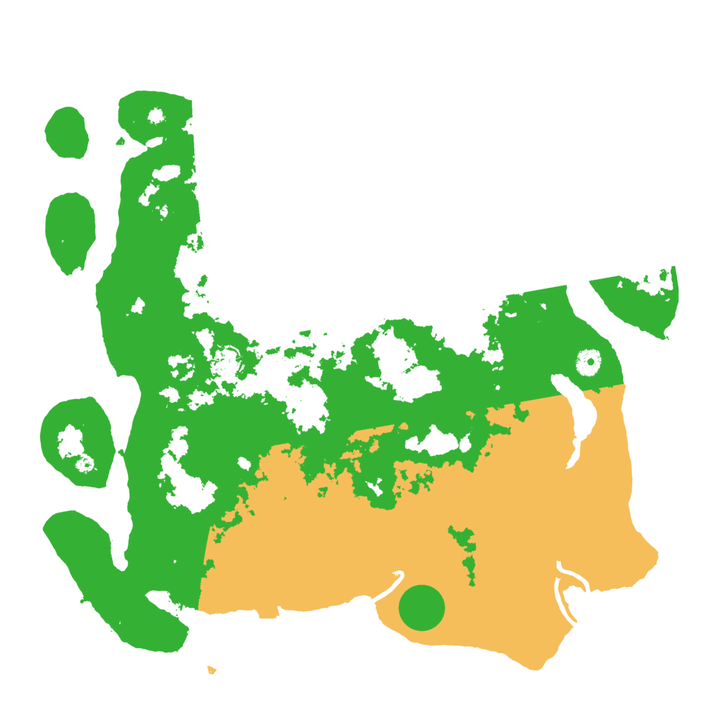 Biome Rust Map: Procedural Map, Size: 4100, Seed: 24270655