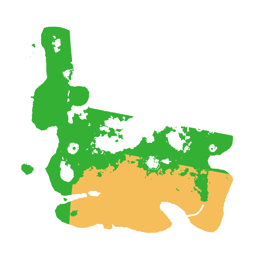 Biome Rust Map: Procedural Map, Size: 3400, Seed: 32023286