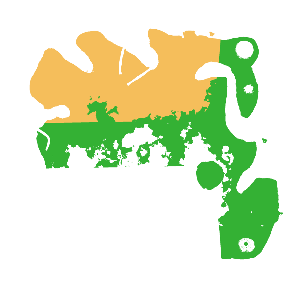 Biome Rust Map: Procedural Map, Size: 3000, Seed: 1911946373