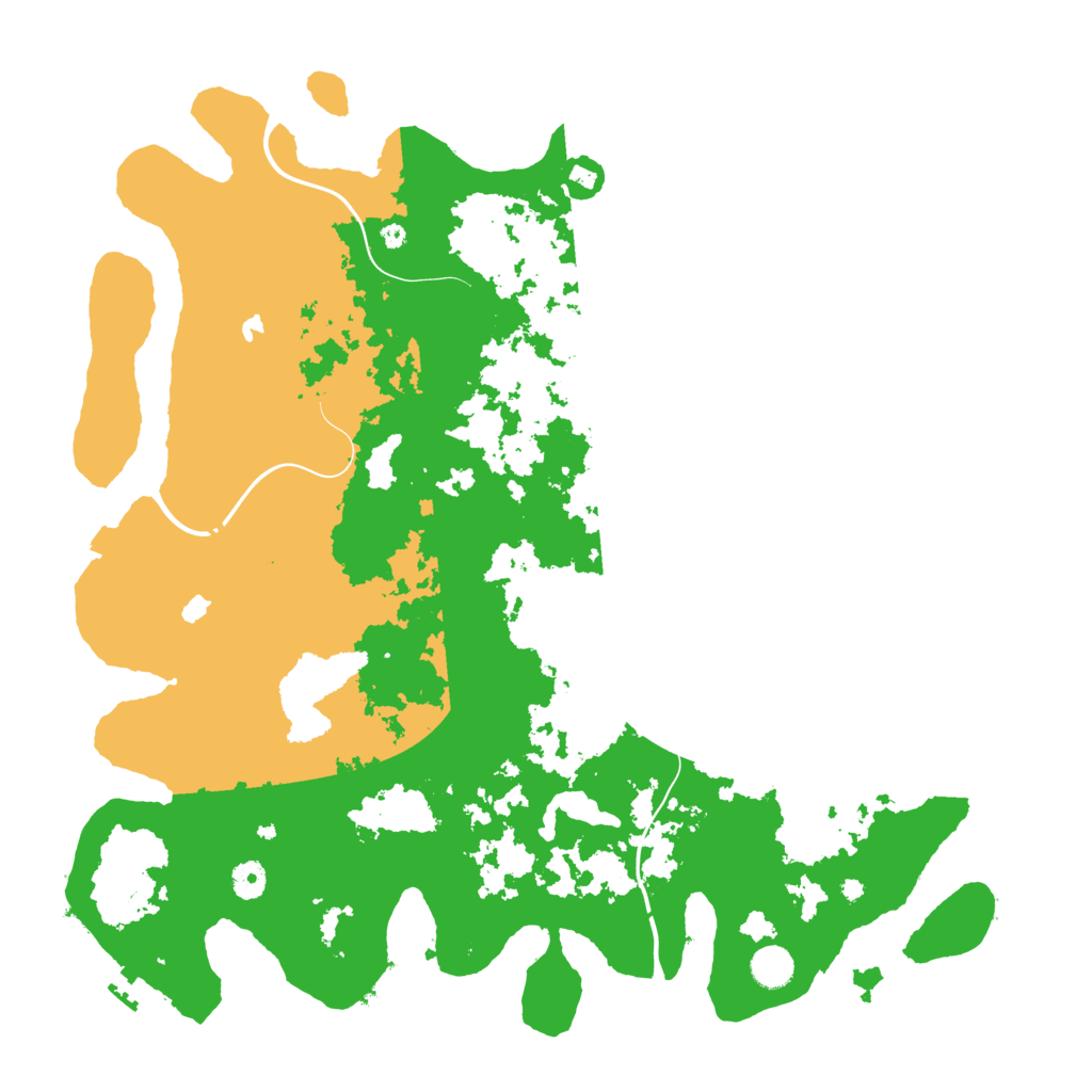 Biome Rust Map: Procedural Map, Size: 4500, Seed: 926260580