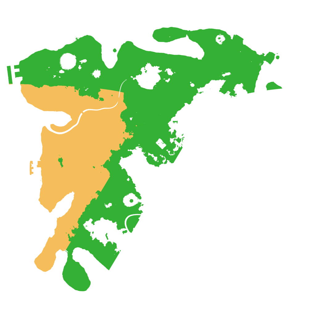 Biome Rust Map: Procedural Map, Size: 3450, Seed: 86800819