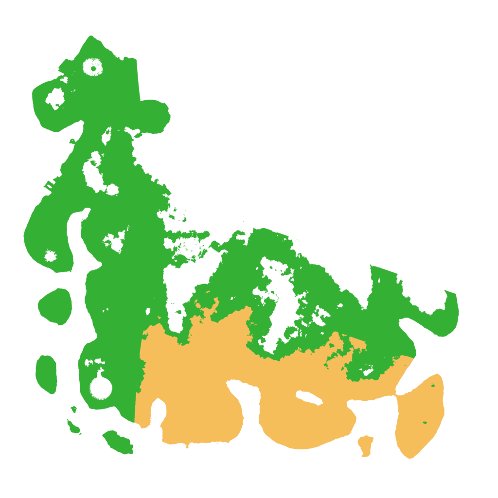 Biome Rust Map: Procedural Map, Size: 3950, Seed: 19276831