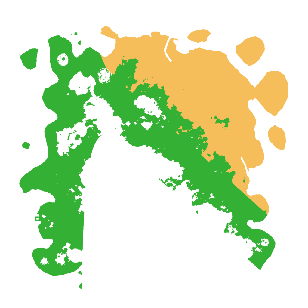 Biome Rust Map: Procedural Map, Size: 3950, Seed: 12952948
