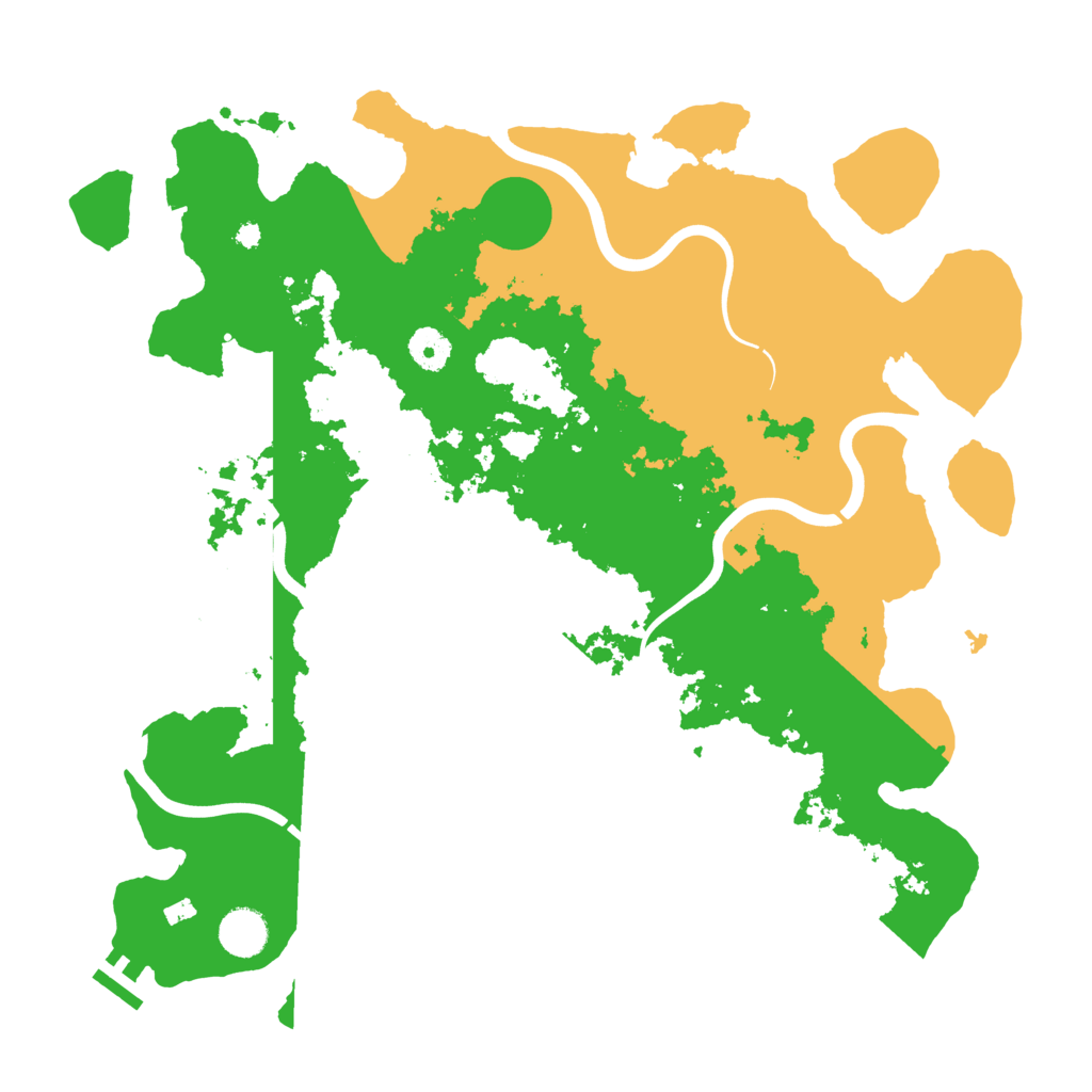 Biome Rust Map: Procedural Map, Size: 3950, Seed: 12952948