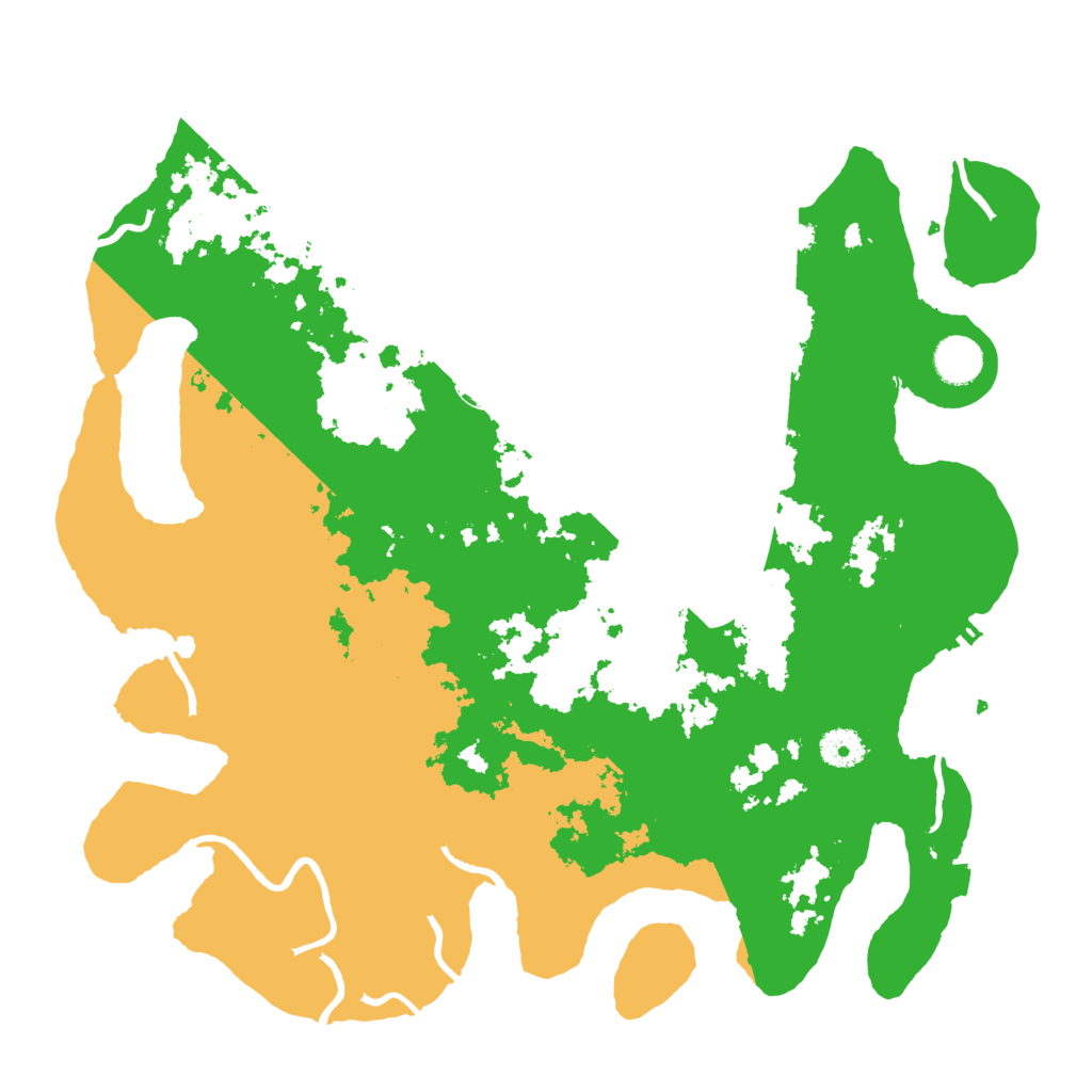 Biome Rust Map: Procedural Map, Size: 3950, Seed: 6049594