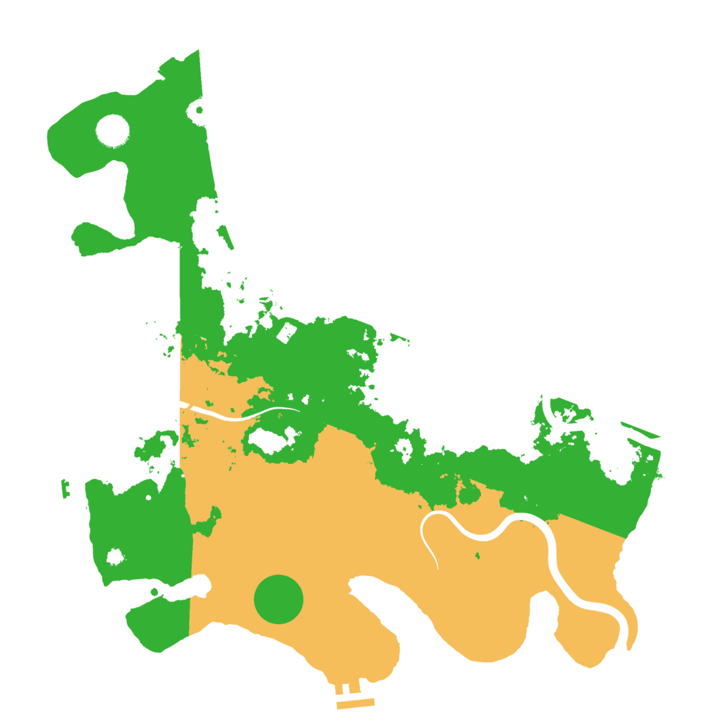 Biome Rust Map: Procedural Map, Size: 3850, Seed: 20131191