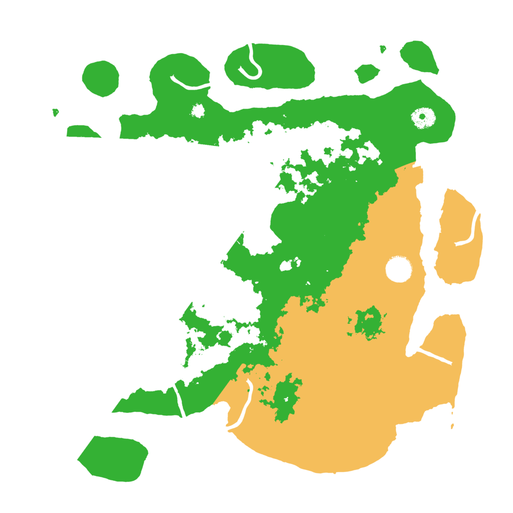 Biome Rust Map: Procedural Map, Size: 3450, Seed: 32417767