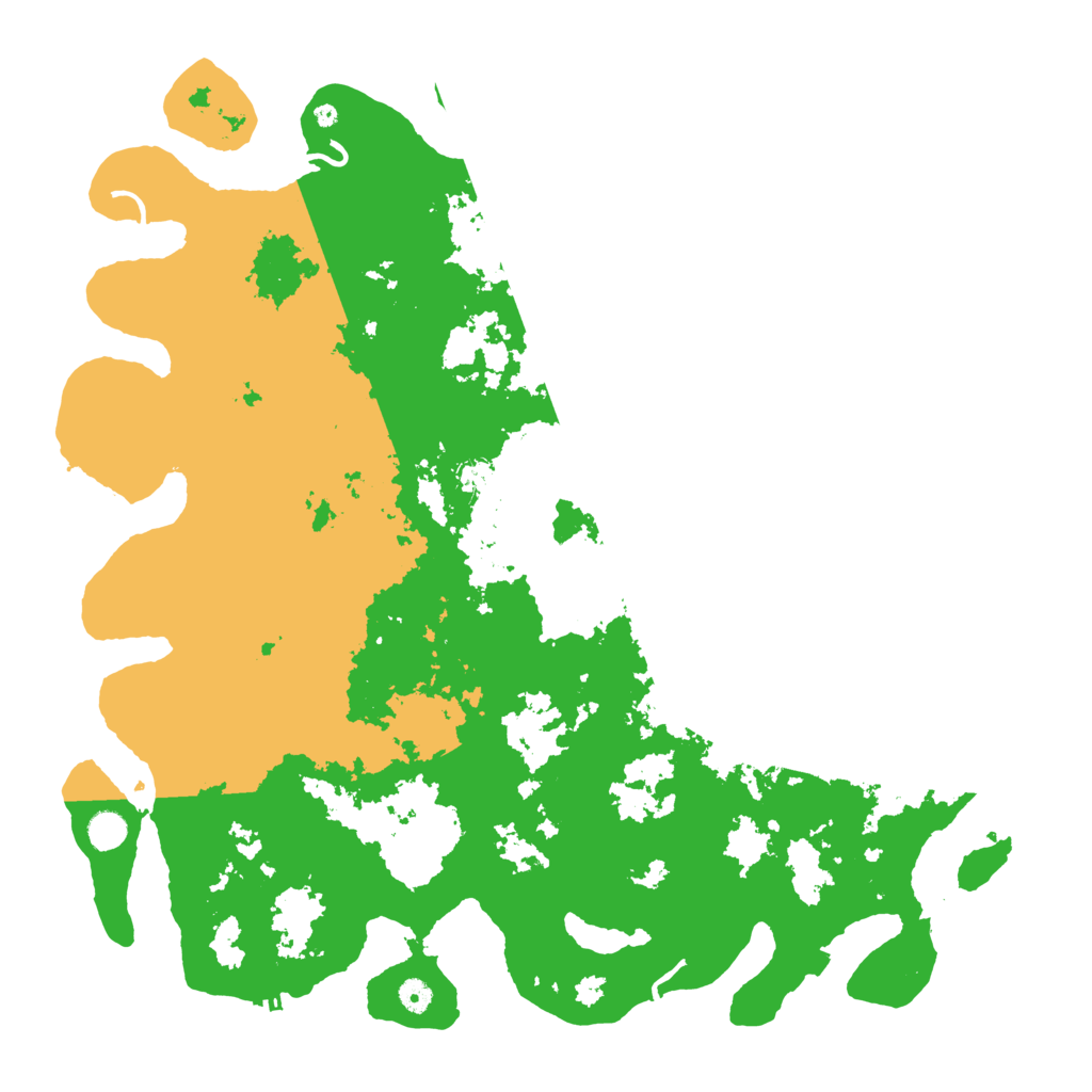 Biome Rust Map: Procedural Map, Size: 5000, Seed: 58454846