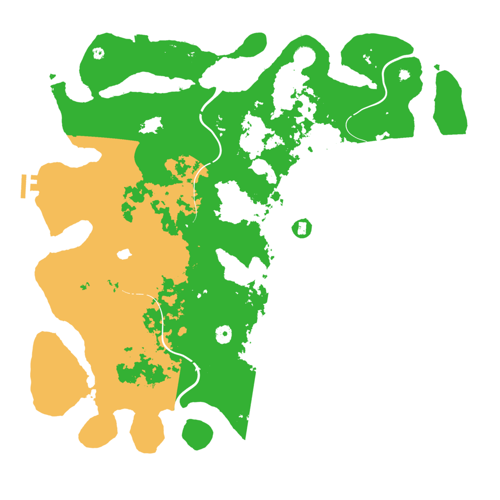 Biome Rust Map: Procedural Map, Size: 4250, Seed: 2011