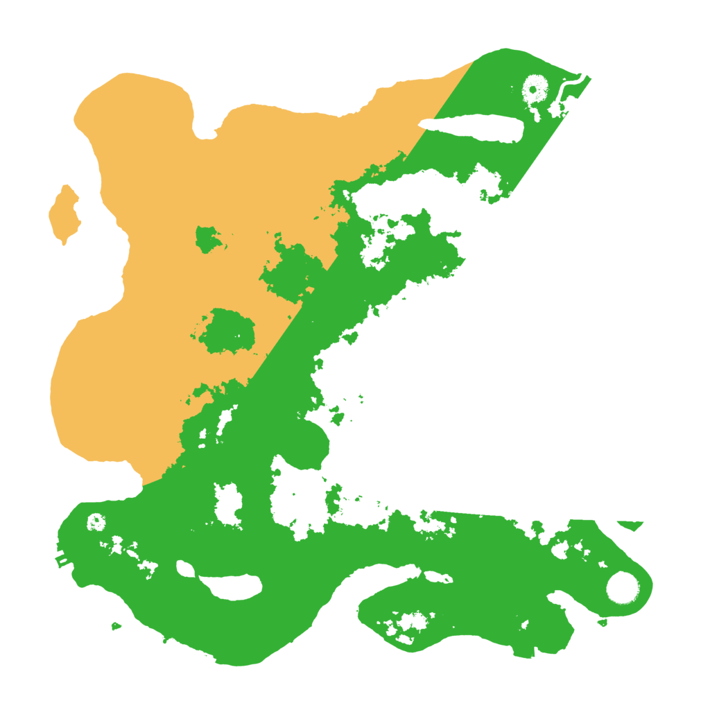 Biome Rust Map: Procedural Map, Size: 3900, Seed: 24265327