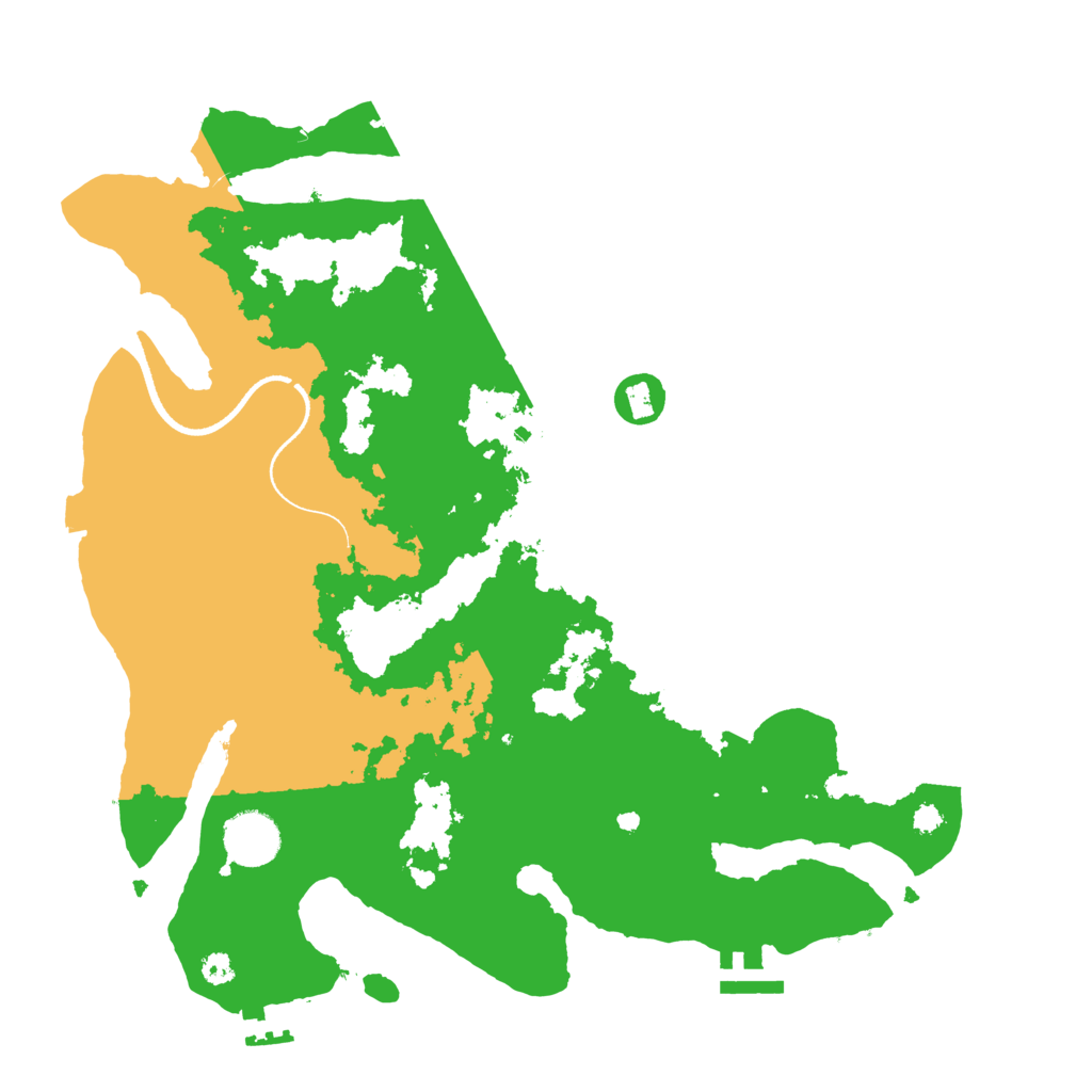 Biome Rust Map: Procedural Map, Size: 3450, Seed: 3854763