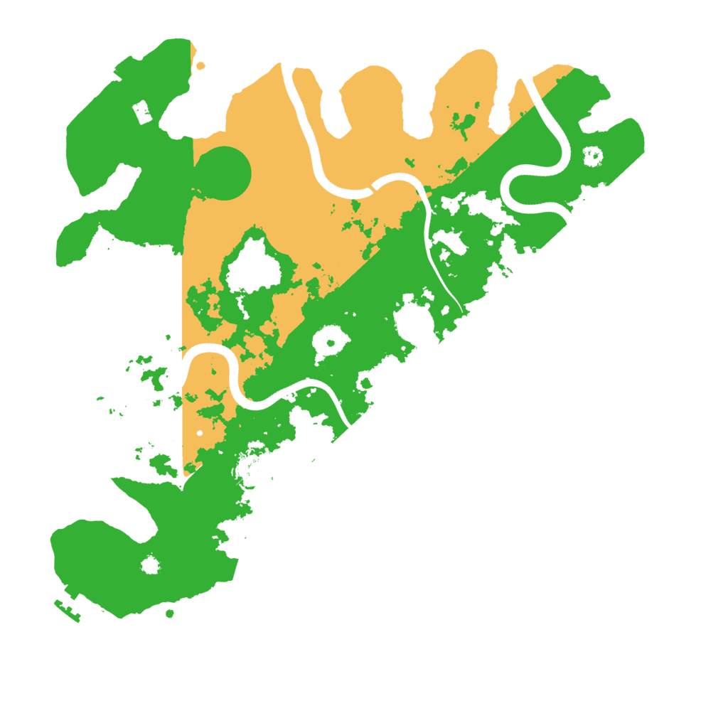 Biome Rust Map: Procedural Map, Size: 3550, Seed: 4097576