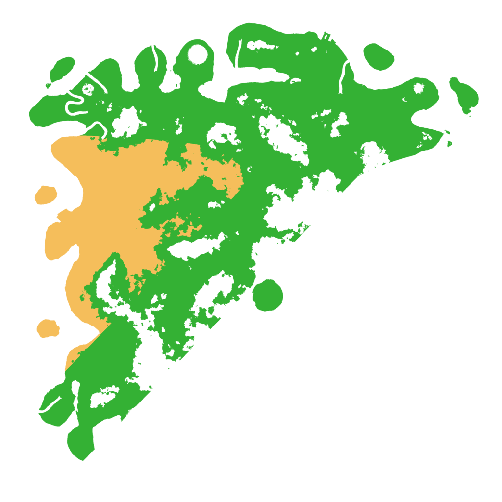Biome Rust Map: Procedural Map, Size: 4500, Seed: 581161042
