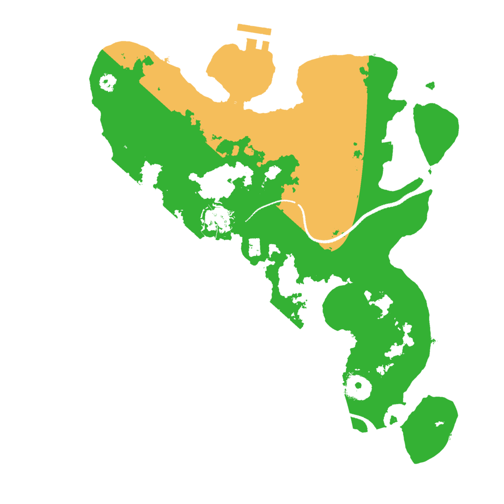 Biome Rust Map: Procedural Map, Size: 3000, Seed: 1647582