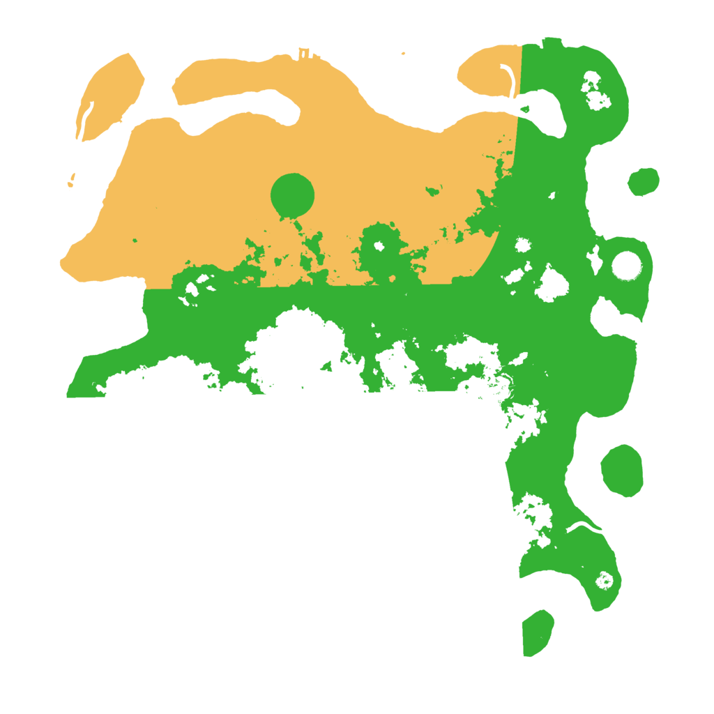 Biome Rust Map: Procedural Map, Size: 4300, Seed: 16567019