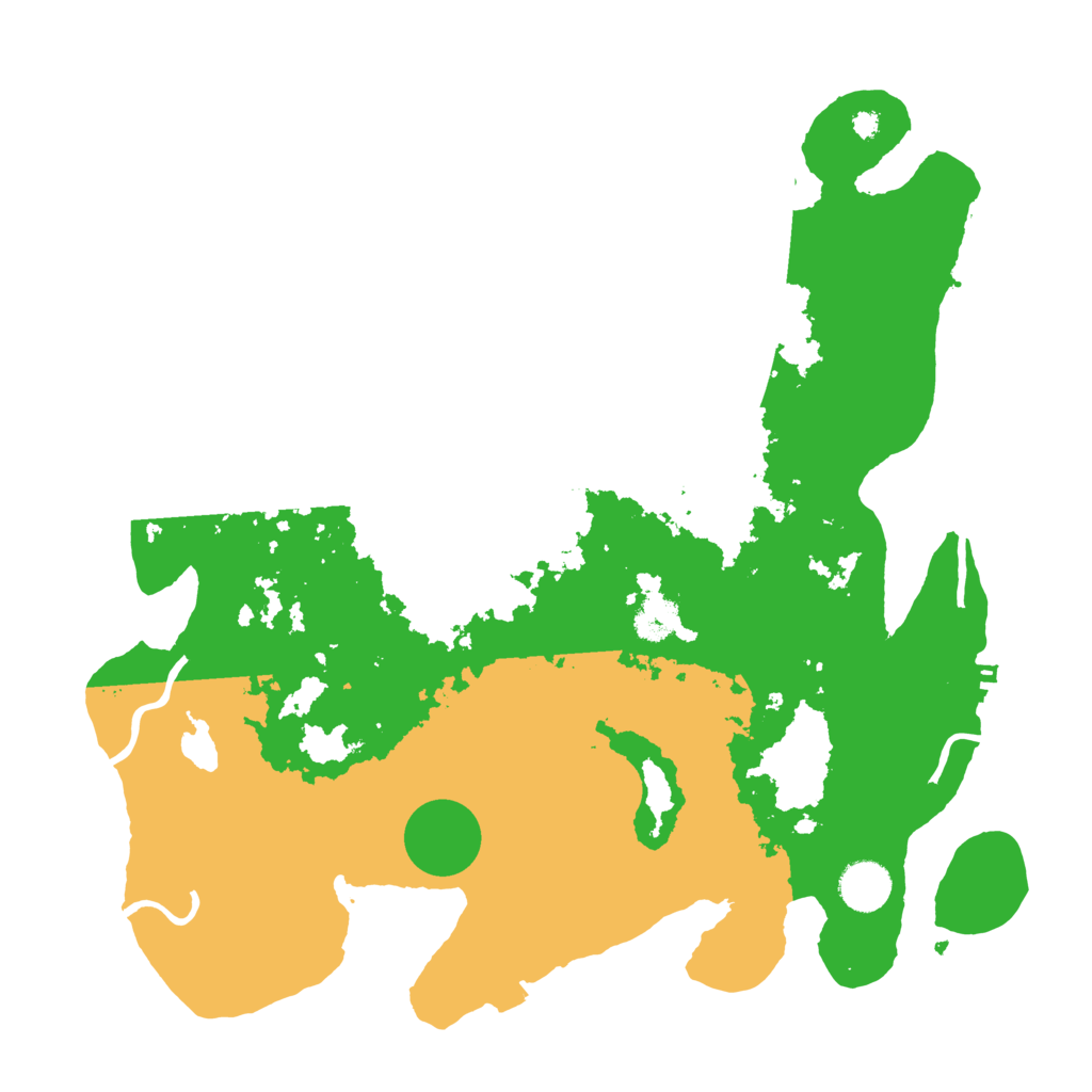 Biome Rust Map: Procedural Map, Size: 3750, Seed: 11171573