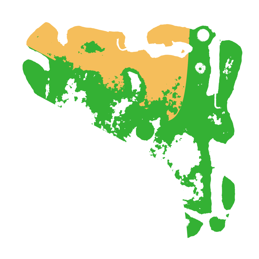 Biome Rust Map: Procedural Map, Size: 3750, Seed: 70009409