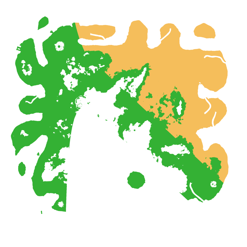 Biome Rust Map: Procedural Map, Size: 4000, Seed: 15821