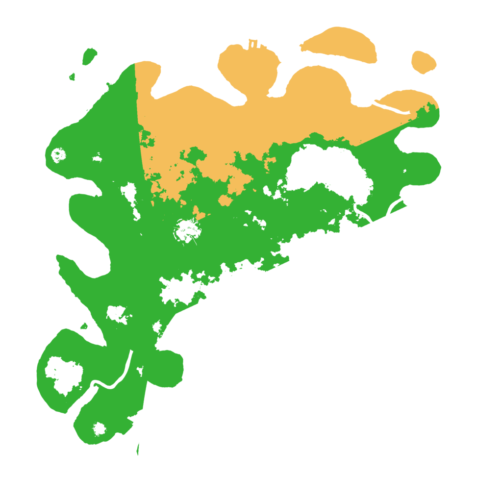 Biome Rust Map: Procedural Map, Size: 3600, Seed: 66353336