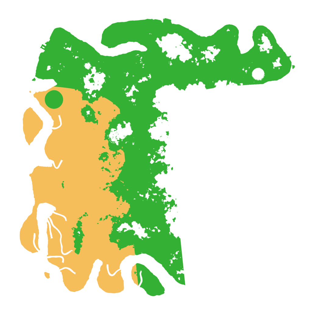 Biome Rust Map: Procedural Map, Size: 4500, Seed: 124241722