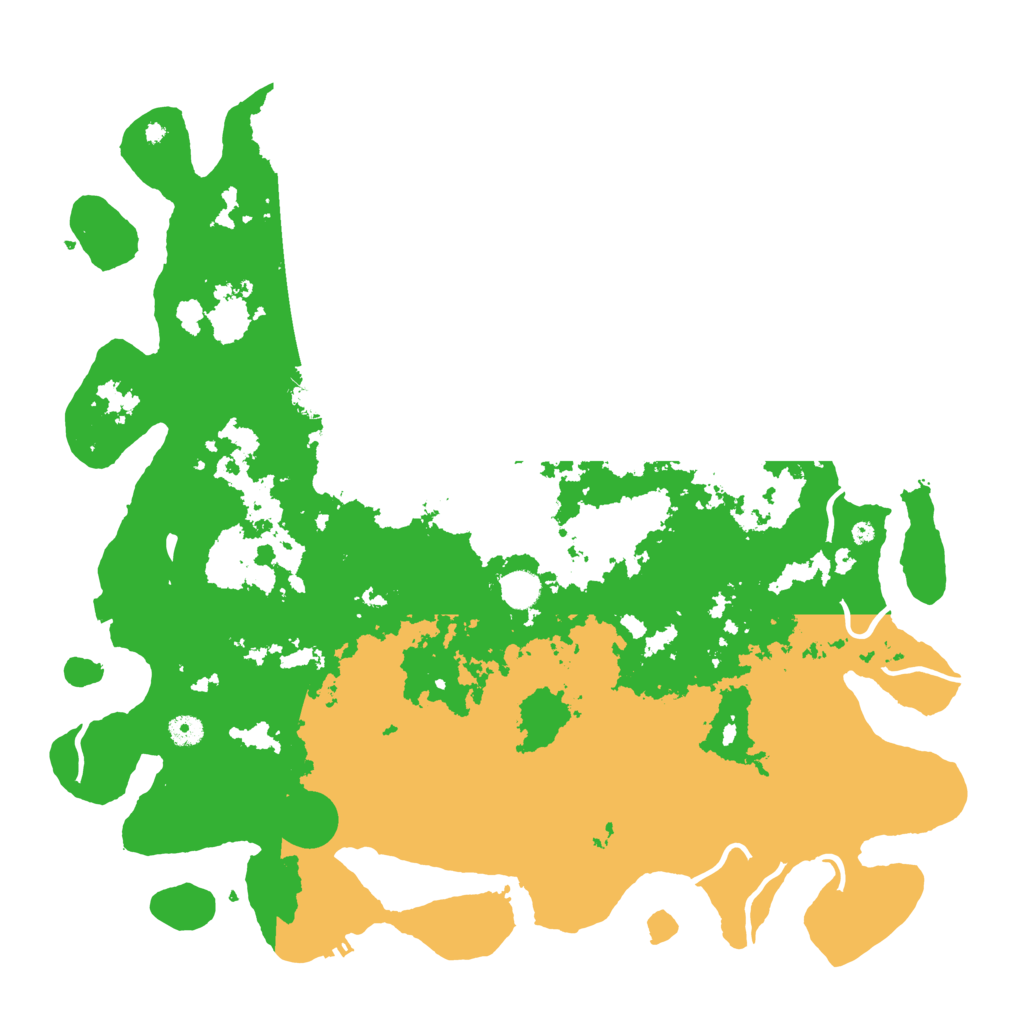 Biome Rust Map: Procedural Map, Size: 4700, Seed: 306380838