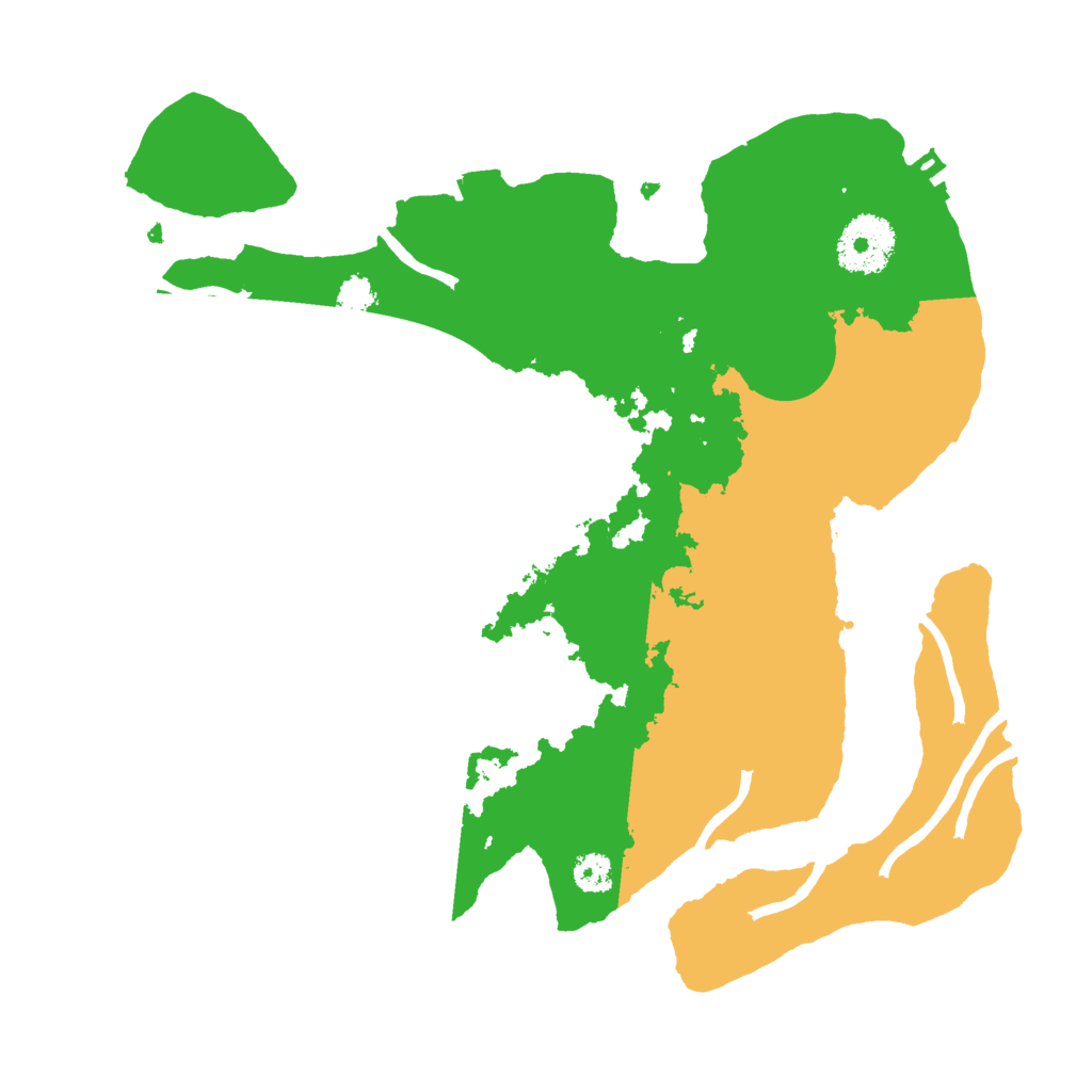 Biome Rust Map: Procedural Map, Size: 2850, Seed: 1915311601