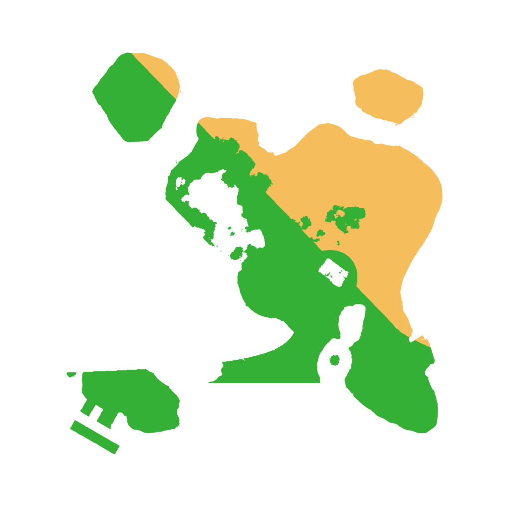 Biome Rust Map: Procedural Map, Size: 2000, Seed: 1034653103