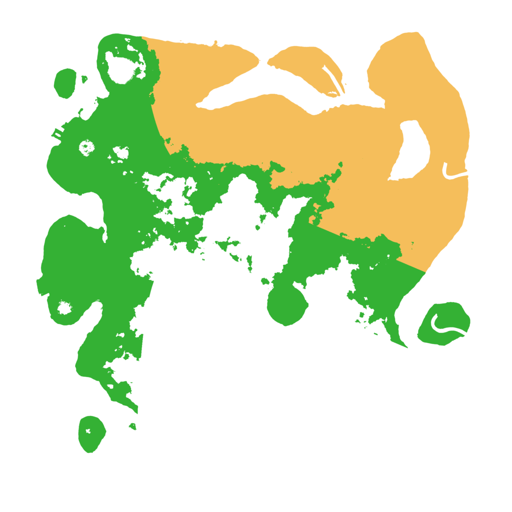 Biome Rust Map: Procedural Map, Size: 3500, Seed: 1396772504