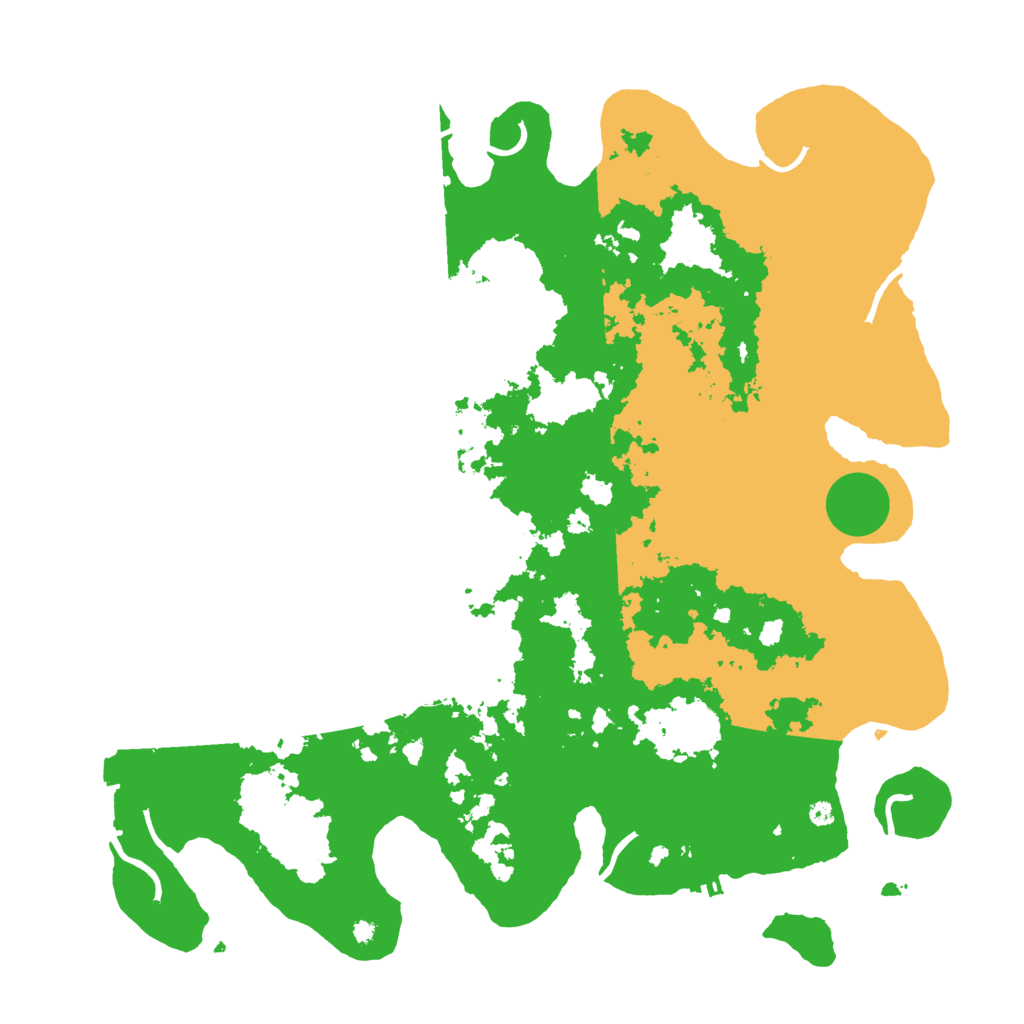 Biome Rust Map: Procedural Map, Size: 4250, Seed: 18802989