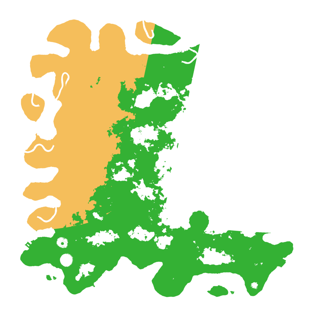Biome Rust Map: Procedural Map, Size: 4400, Seed: 69906136