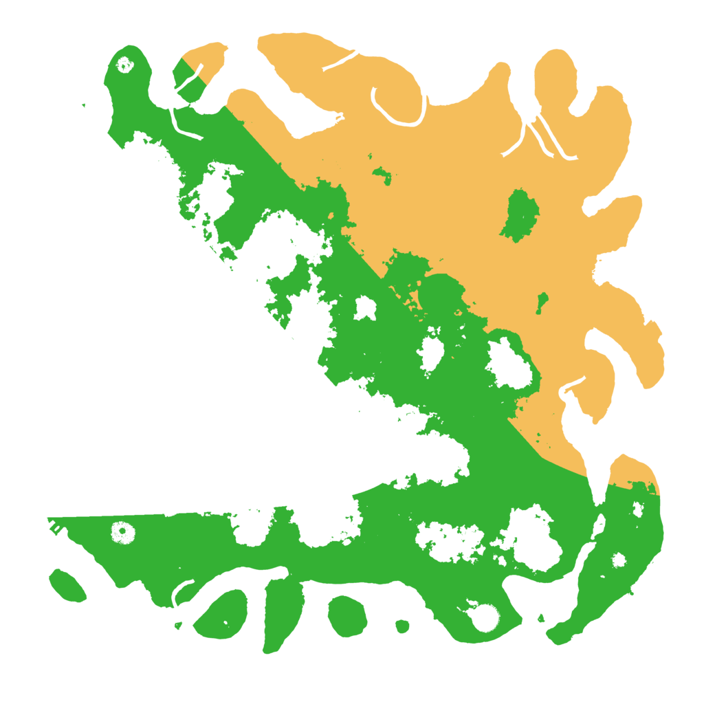 Biome Rust Map: Procedural Map, Size: 4500, Seed: 2138057902