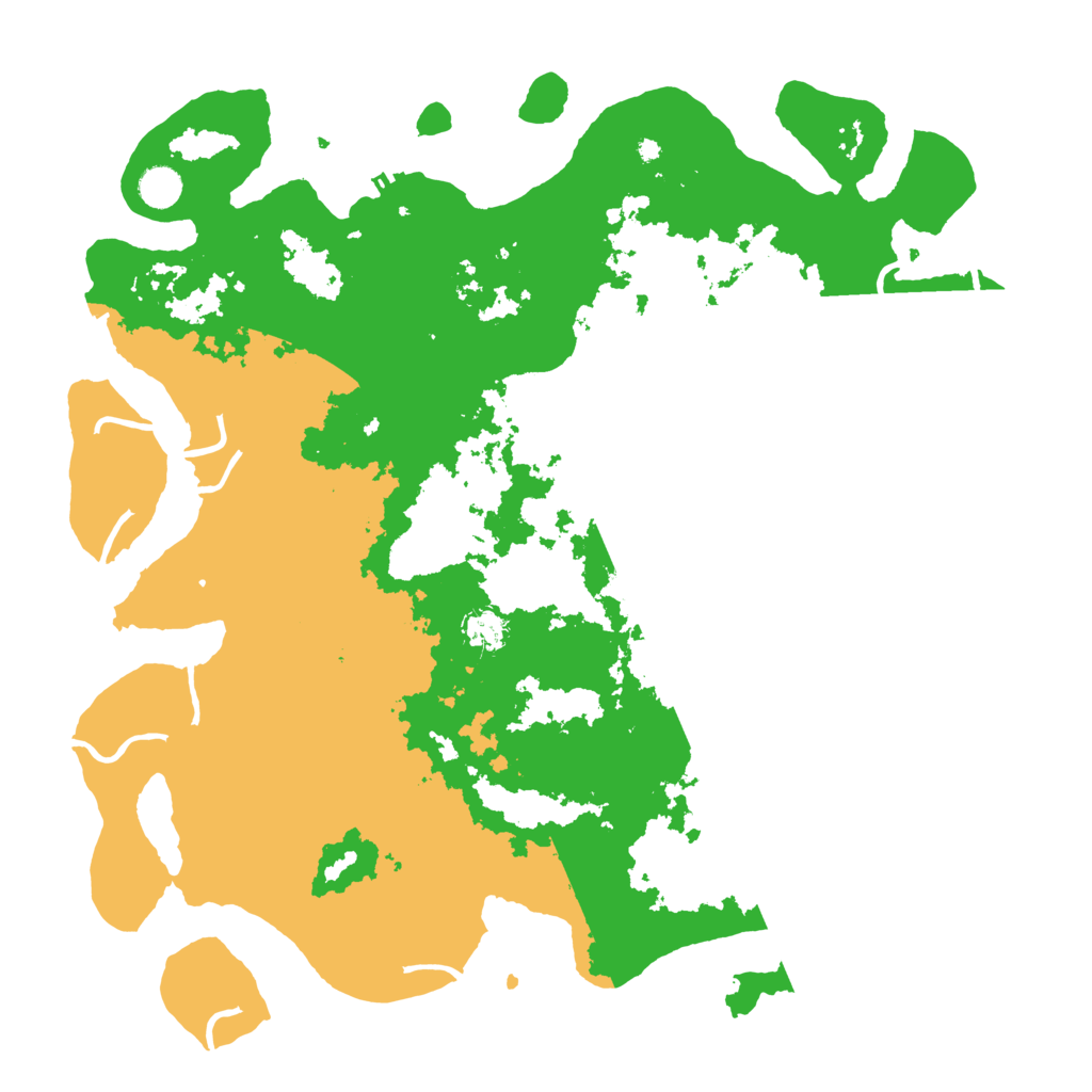 Biome Rust Map: Procedural Map, Size: 4500, Seed: 2378