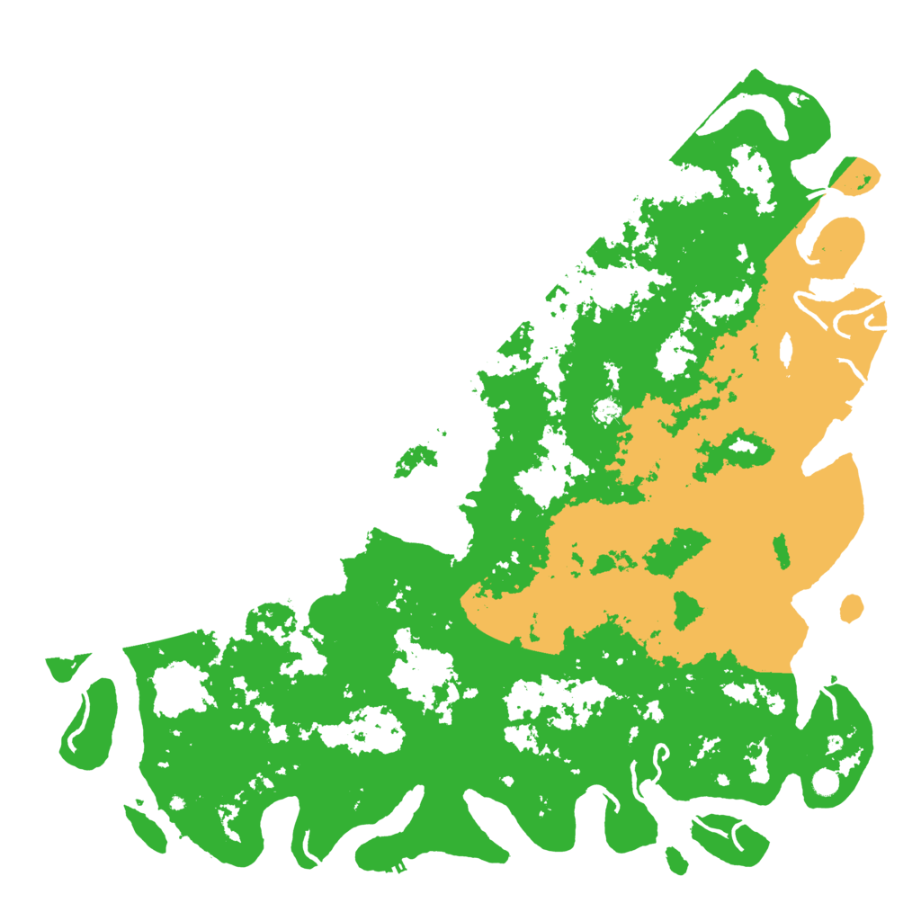 Biome Rust Map: Procedural Map, Size: 6000, Seed: 182317489