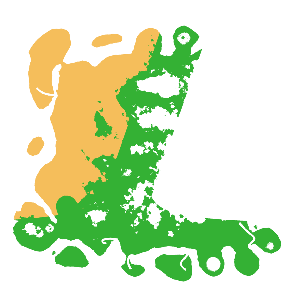 Biome Rust Map: Procedural Map, Size: 3800, Seed: 55907974