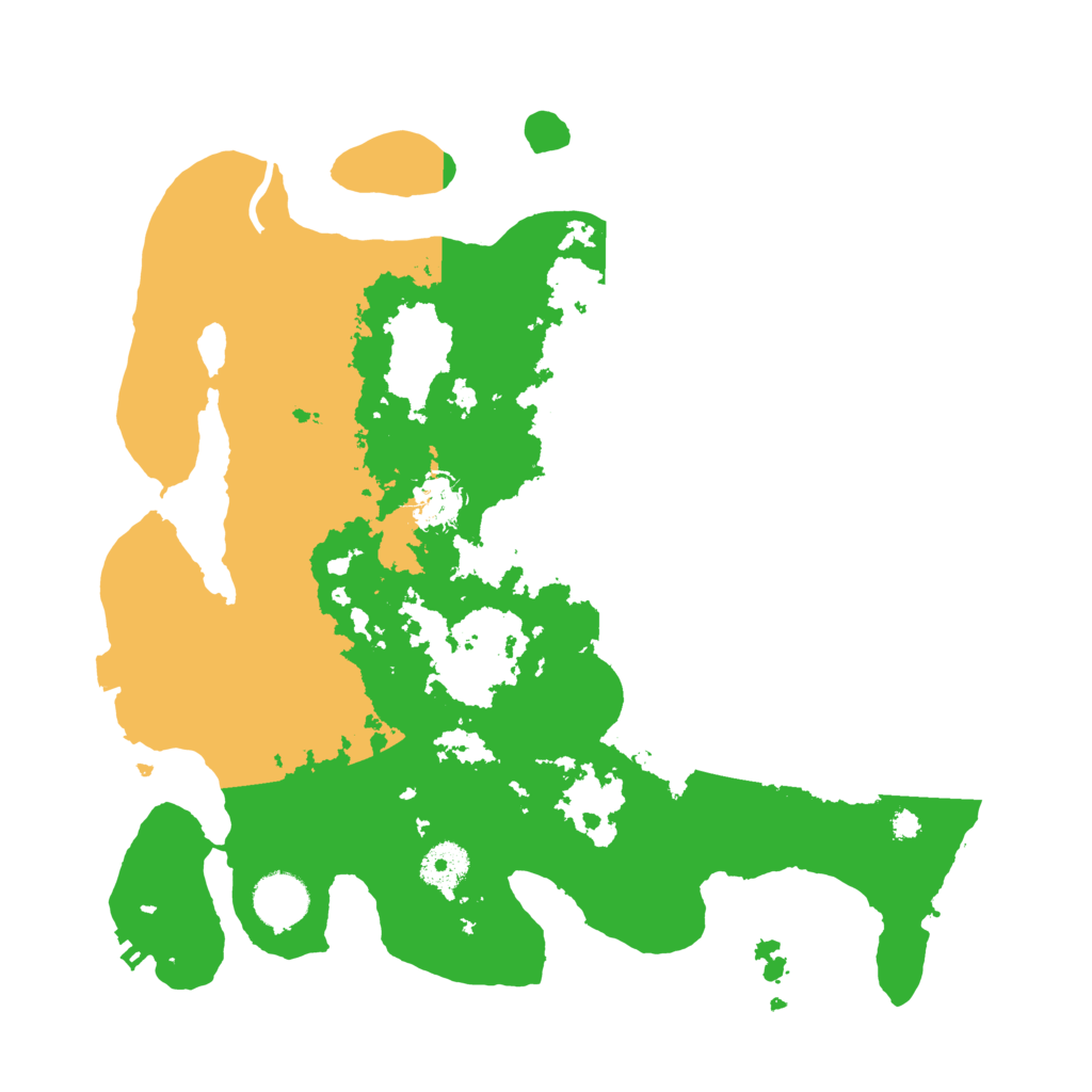 Biome Rust Map: Procedural Map, Size: 3500, Seed: 433770256