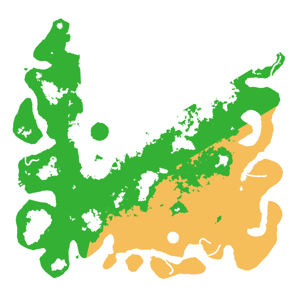 Biome Rust Map: Procedural Map, Size: 4500, Seed: 124312
