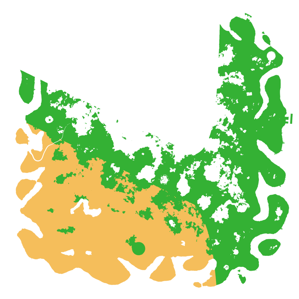 Biome Rust Map: Procedural Map, Size: 6000, Seed: 201902742