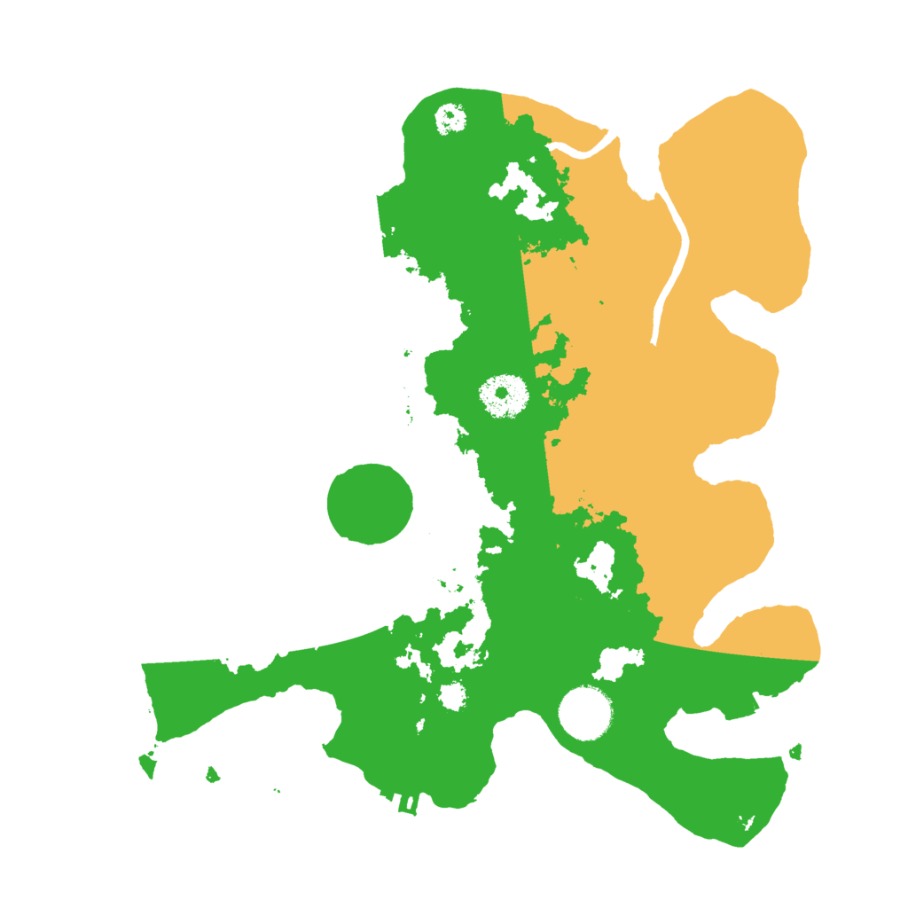 Biome Rust Map: Procedural Map, Size: 3000, Seed: 15795