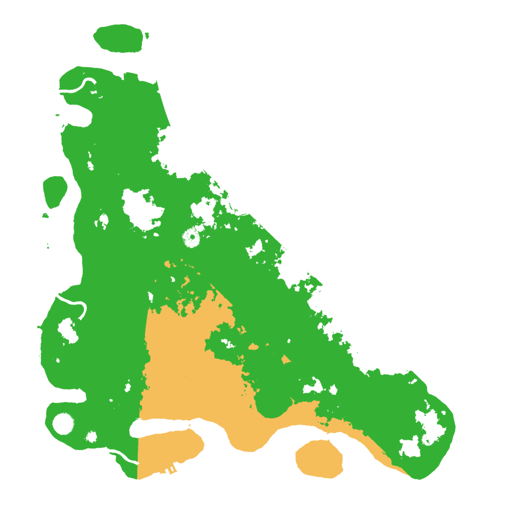 Biome Rust Map: Procedural Map, Size: 4250, Seed: 300475612