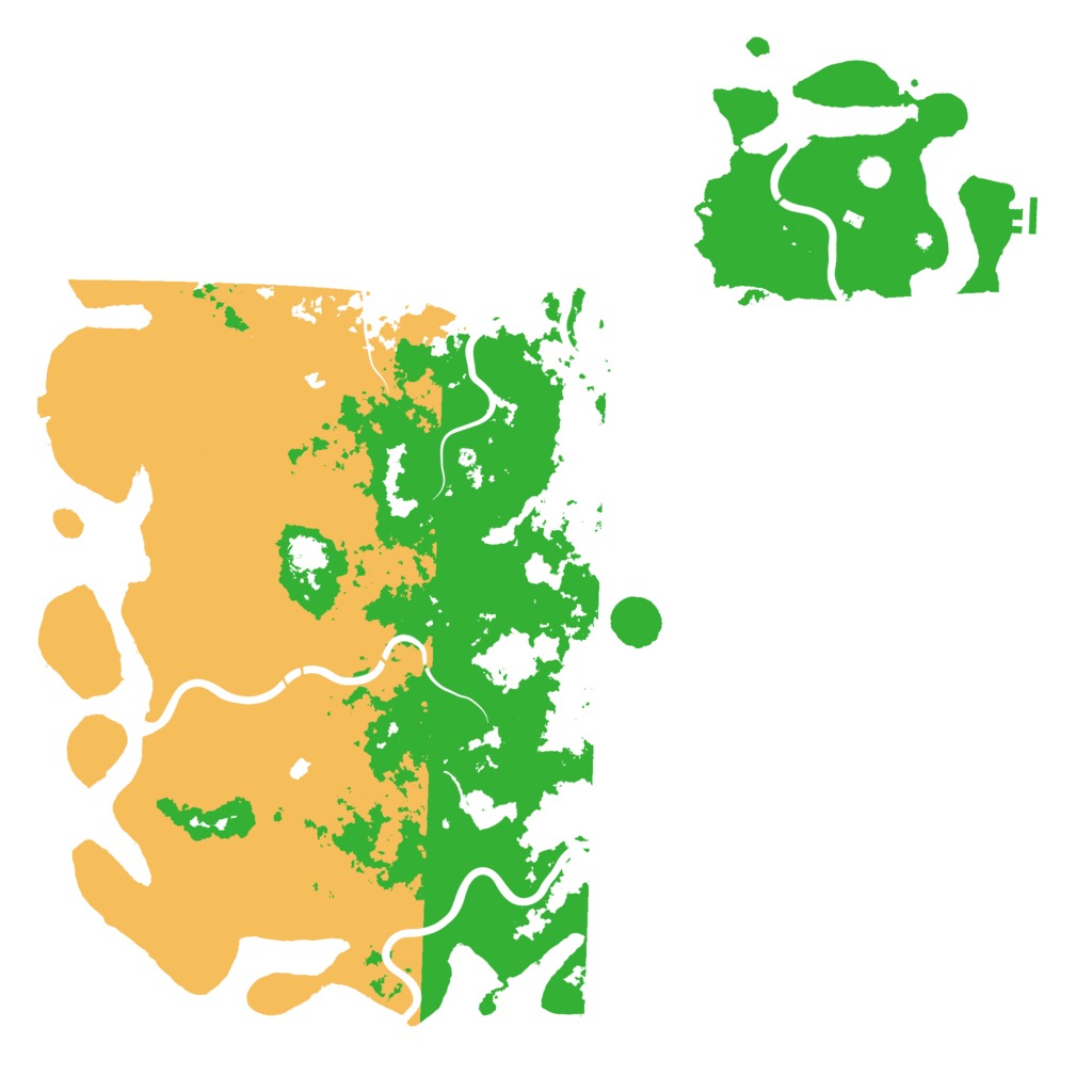 Biome Rust Map: Procedural Map, Size: 6000, Seed: 217354722