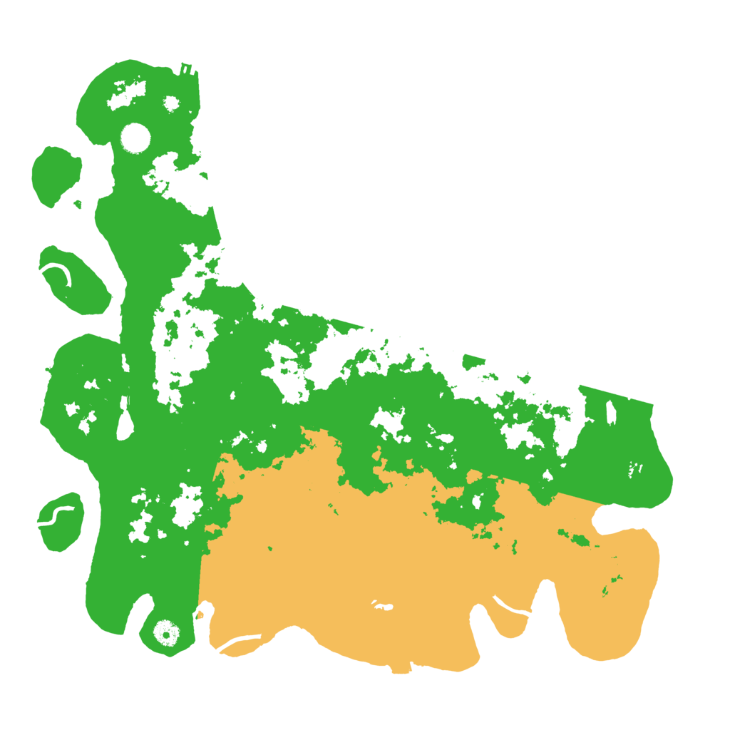 Biome Rust Map: Procedural Map, Size: 4300, Seed: 3969