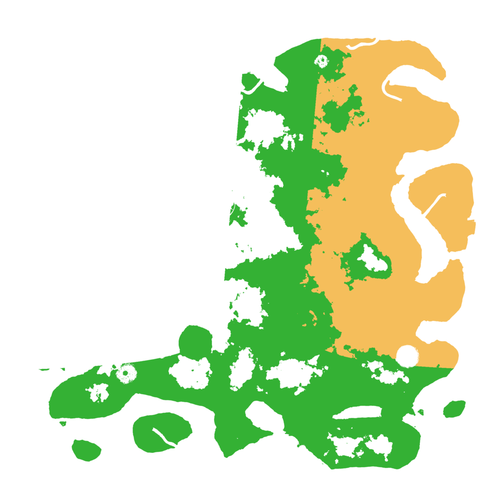 Biome Rust Map: Procedural Map, Size: 4000, Seed: 1981292053