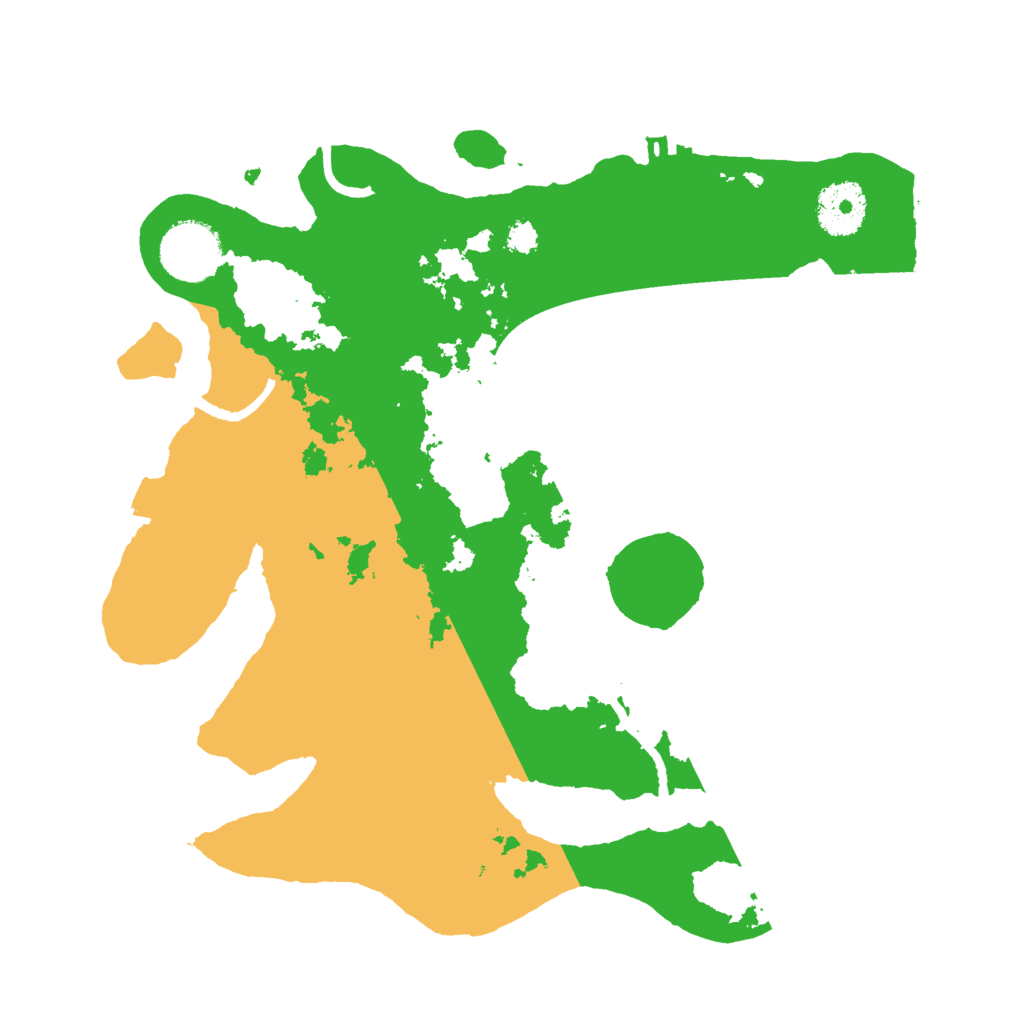 Biome Rust Map: Procedural Map, Size: 3000, Seed: 12152125