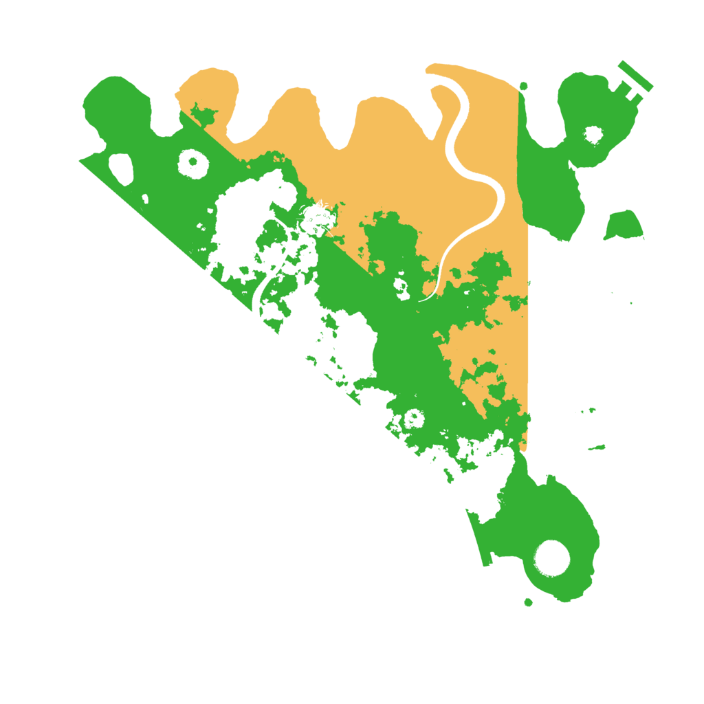 Biome Rust Map: Procedural Map, Size: 3500, Seed: 1067568312
