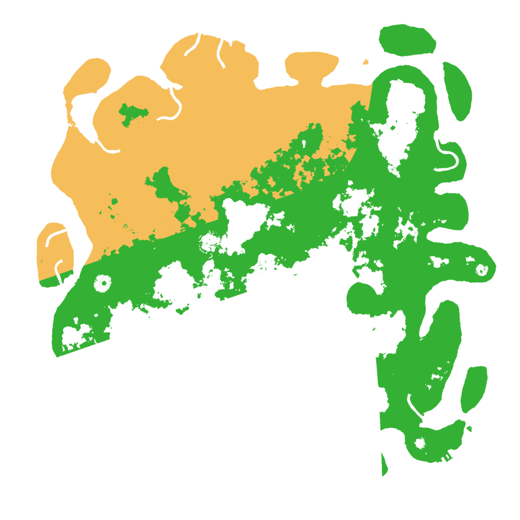 Biome Rust Map: Procedural Map, Size: 4500, Seed: 67433